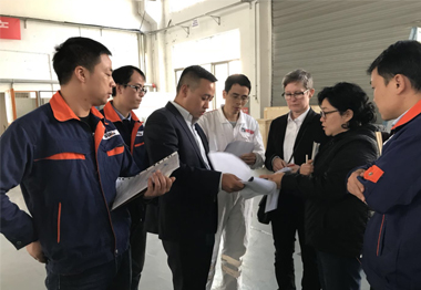 客戶麥基嘉來公司現(xiàn)場審廠